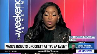 Jasmine Crockett to J.D. Vance: ‘The Only Reason You’re the Vice-President Is Because the Current President Tried to Have His Last President Killed’
