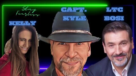 Captain Kyle & Kelly AND LTC Riccardo Bosi! continued Fortnightly Roundtable WITH AUSTRALIAN PARTY LEADER, CURRENT CHAOS