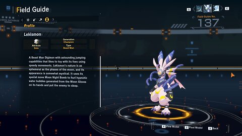 lekismon all digivolution/de-digivolution/profile Digimon Story Time Stranger