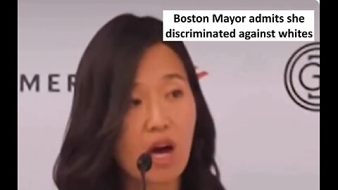 Boston Mayor admits she discriminated against white people