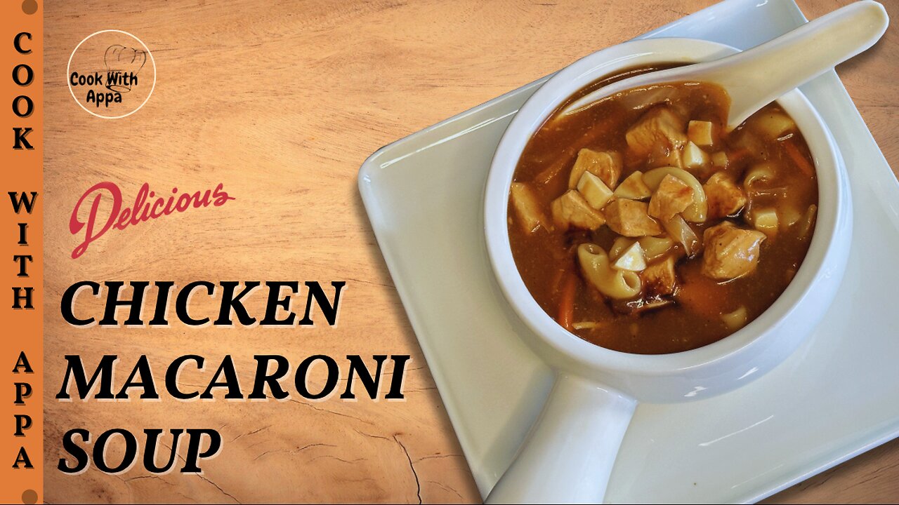 Chicken Macaroni Soup | Chicken Sopas | Macaroni Chicken Broth | Filipino Sopas #Soup #Macaroni