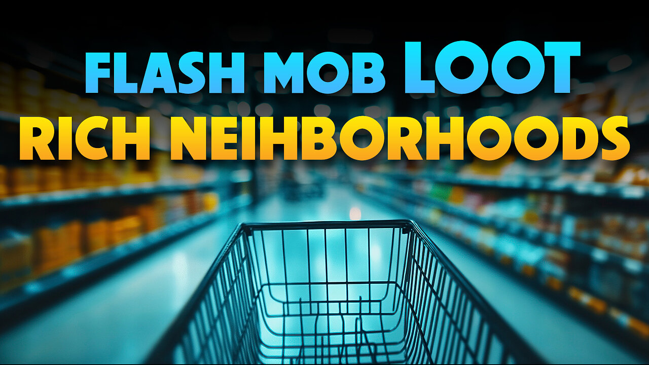 Flash Mobs Loot Rich Neighborhoods 10/30/2025