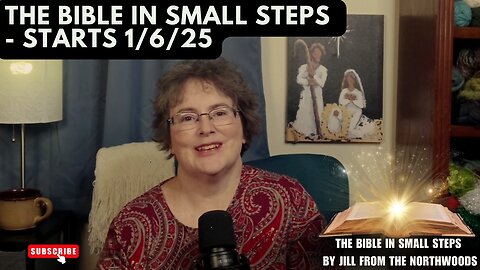 Bible In Small Steps: Introduction - Starts 1/6/25