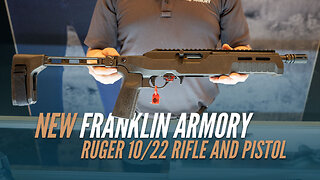 SHOT Show 2025: New Franklin Armory Ruger 10/22 Rifle and Pistol