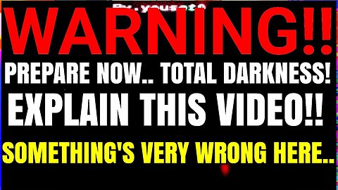 Strange Videos That Have Me Extremely Puzzled