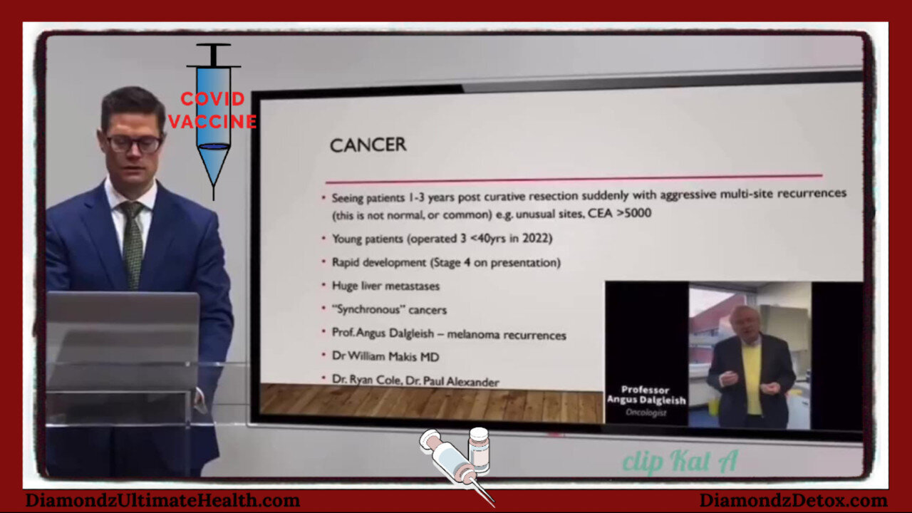 Dr. James Royle Sounds the Alarm on the Explosion of Turbo Cancers Caused by the COVID Jabs