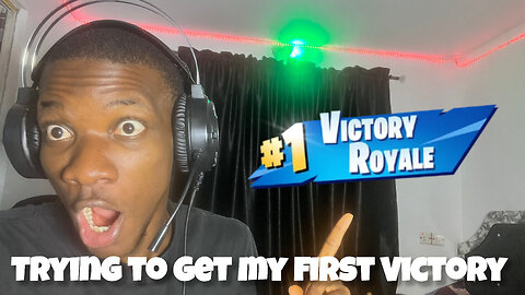 Trying to get my first bottle royal victory on fortnite as a noob