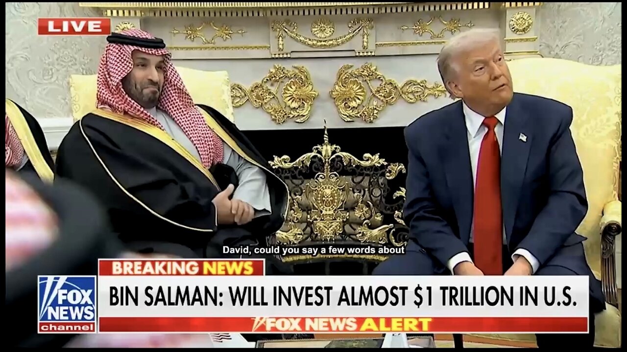 BIN SALMAN: WILL INVEST ALMOST $1 TRILLION IN U.S.