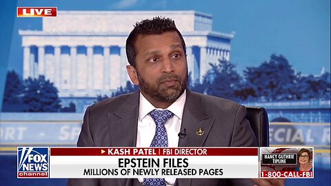 Kash Patel Assures The FBI Will Provide Support To Local Authorities In Nancy Guthrie Search