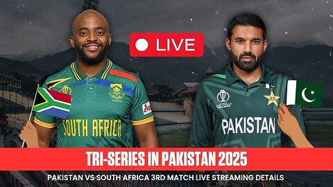 Pakistan vs south Africa live match