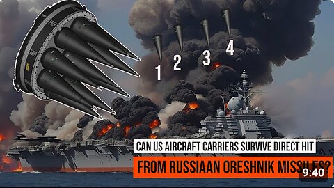 Can US Aircraft Carriers Survive Direct Hit From Russian Oreshnik Ballistic Missile (IRBM)?