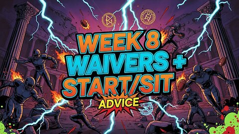 What Are The BEST Week 8 Waiver Wire PICKS?