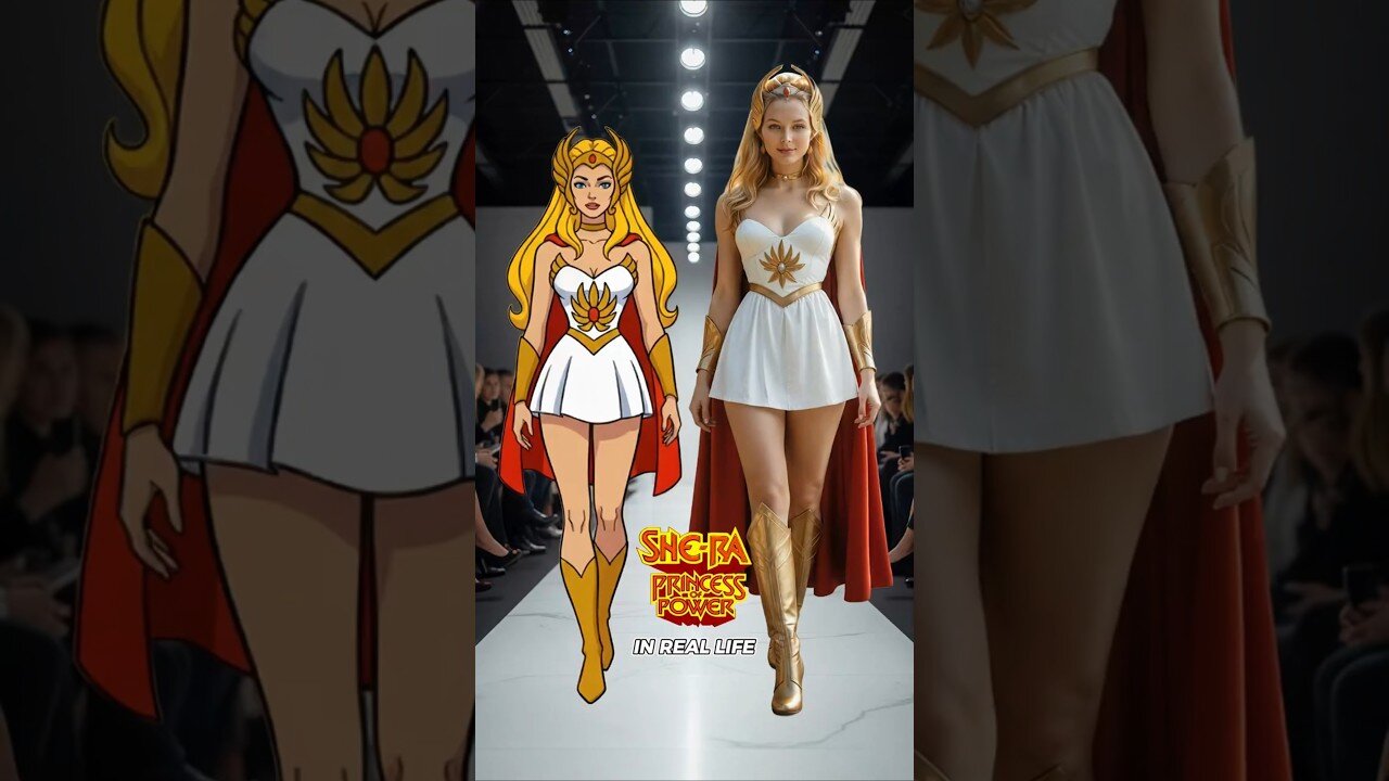For the honor of Grayskull! ⚔️👑🌈 This is how 80s She-Ra would look in real life 🤯