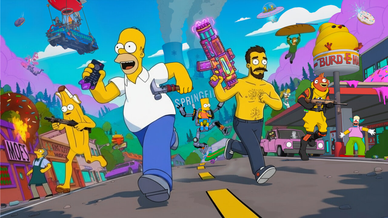 Simpsons Rumble The Simpsons Fortnite - Arc whatnow?