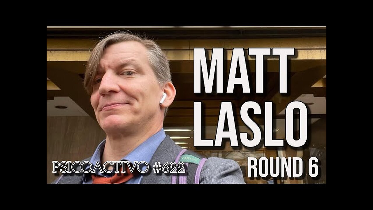 Matt Laslo on Luna 'seeing' Alien bodies & how the Secrets Task Force buried UFOs - Psicoactivo #622