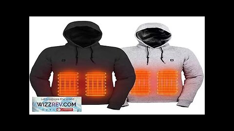 Winter Hooded Electric Heating Sweatshirt Heated Clothes for Men USB Heating Sweatshirt Review