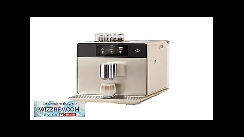 Americano Coffee Machines Office Height Adjustment Coarseness Adjustment 7 Drinking Modes Review