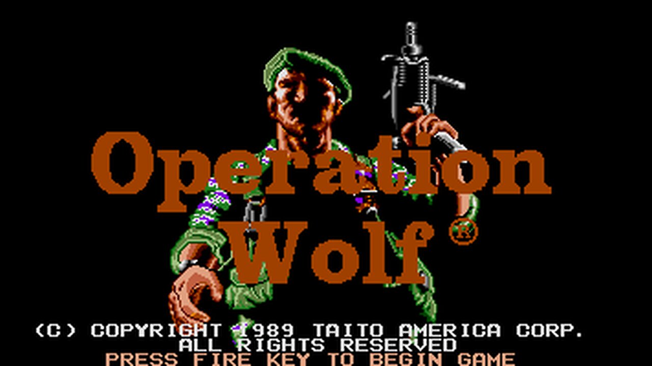 Operation Wolf - Arcade Game (Taito 1987)