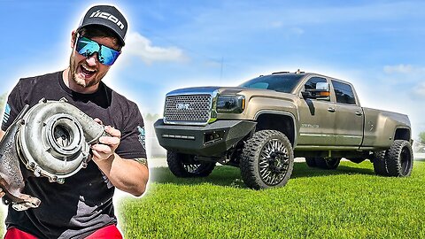 My Dually Gets a MASSIVE TURBO!!!