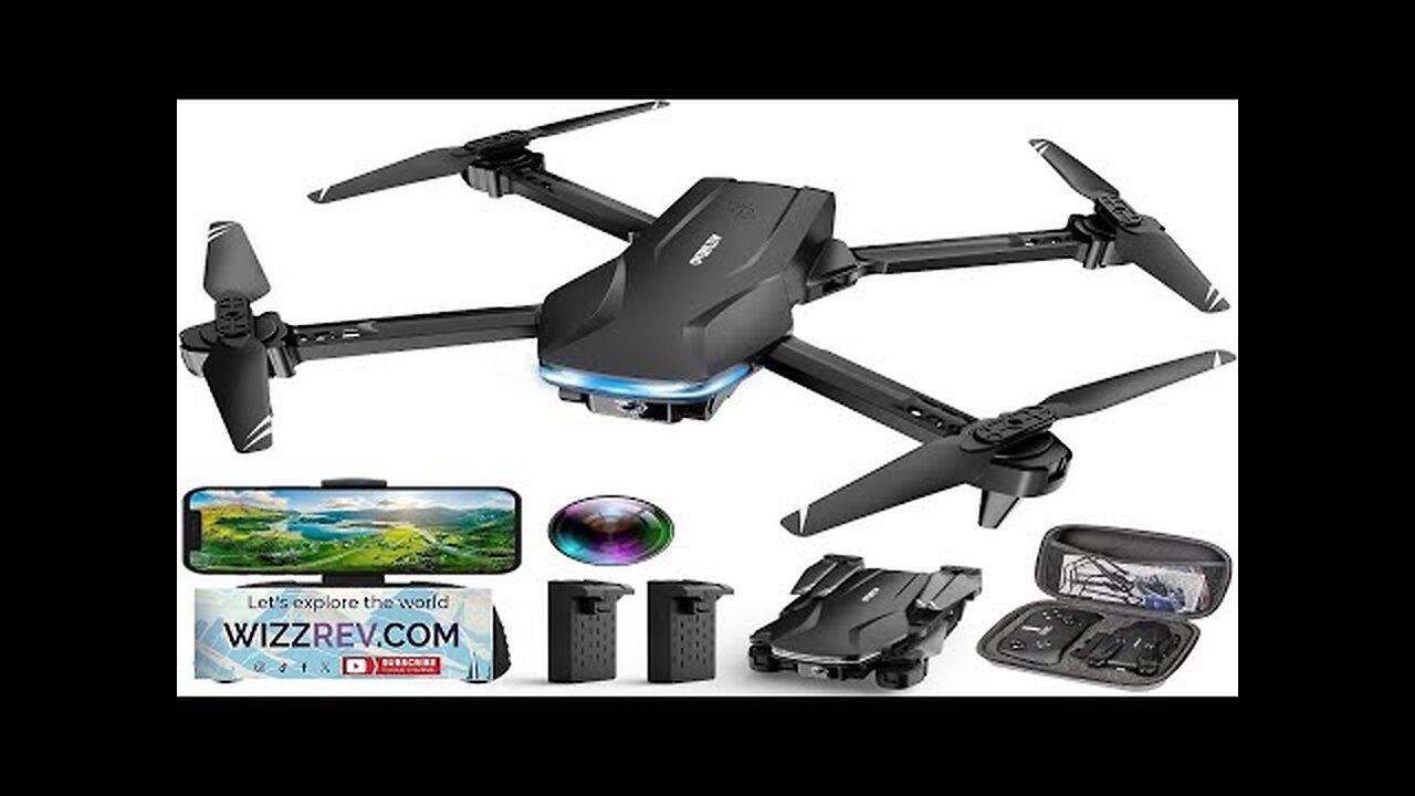 Drone with Camera 1080P HD FPV Foldable Drone for Beginners and Kids Review