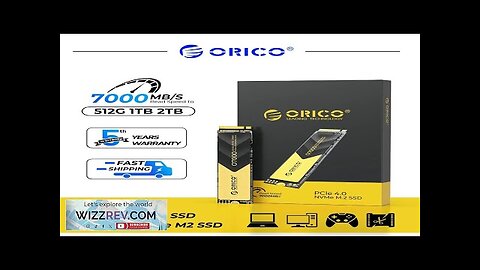 ORICO O7000 PCIe4.0 7400MB/S PS5 Gaming M.2 NVMe SSD Internal Solid State Review