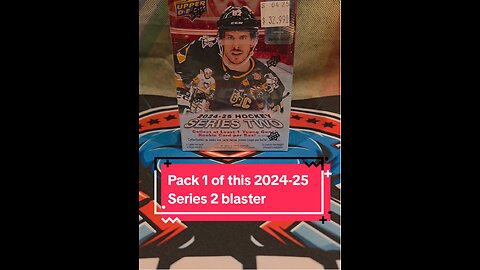Pack 1 of a 2024-25 Series 2 blaster box