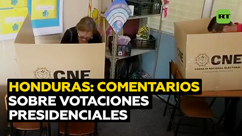 "Todo va bien, en paz": Hondureños comentan sobre las votaciones presidenciales en el país