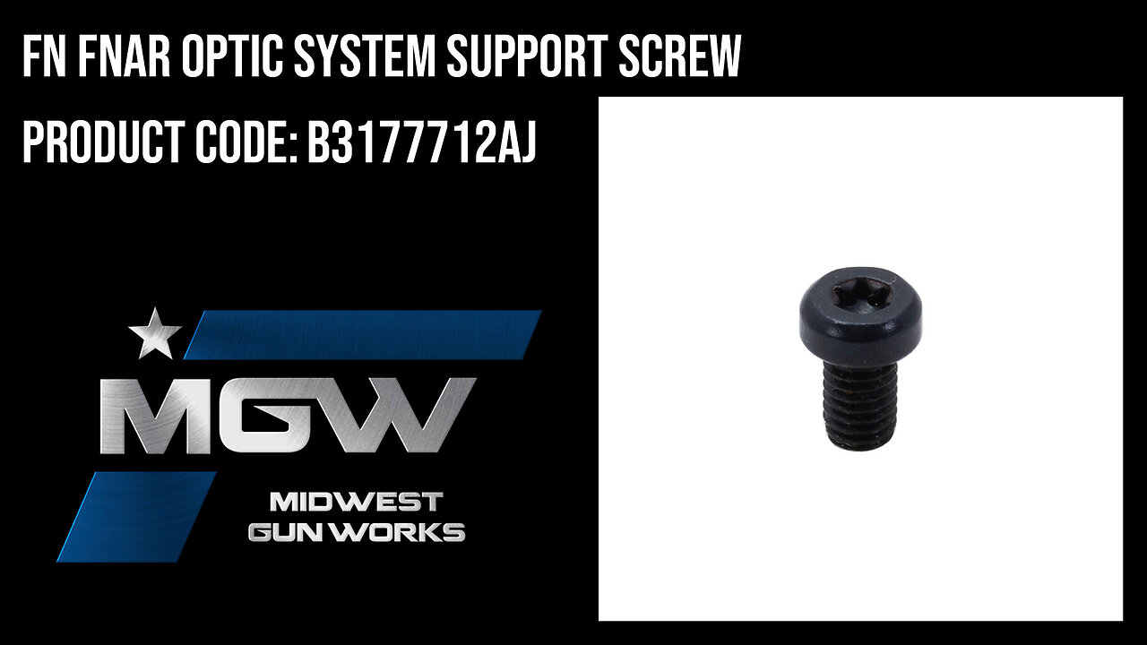 FN FNAR Optic System Support Screw - B3177712AJ