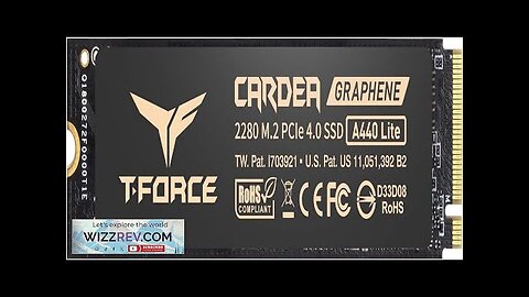 TEAMGROUP T-Force A440 Lite 1TB Graphene Heatsink 3D NAND TLC NVMe Phison Review