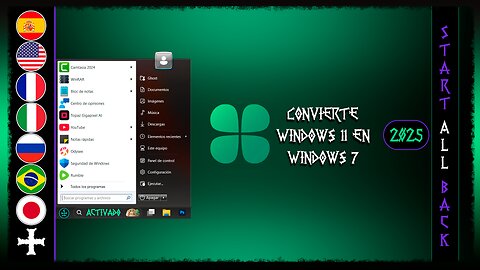 Descargar e Instalar Start All Back + Orbs Windows 11 2025 Full Español ML