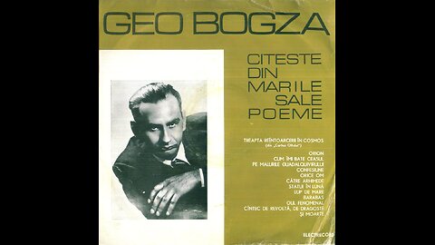 "Catre Arhimede" de Geo Bogza in recitarea proprie