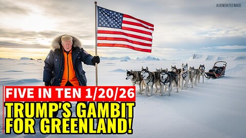 Five in Ten 1/20/26: Trump Really Wants Greenland