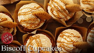 Biscoff Cupcakes with Biscoff Buttercream Icing | A Real Dream Come True!