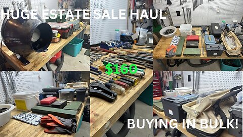 Estate Sale / Garage Sale Tool Haul | Episode 4 | Worth The Travel. September 7th 2024.