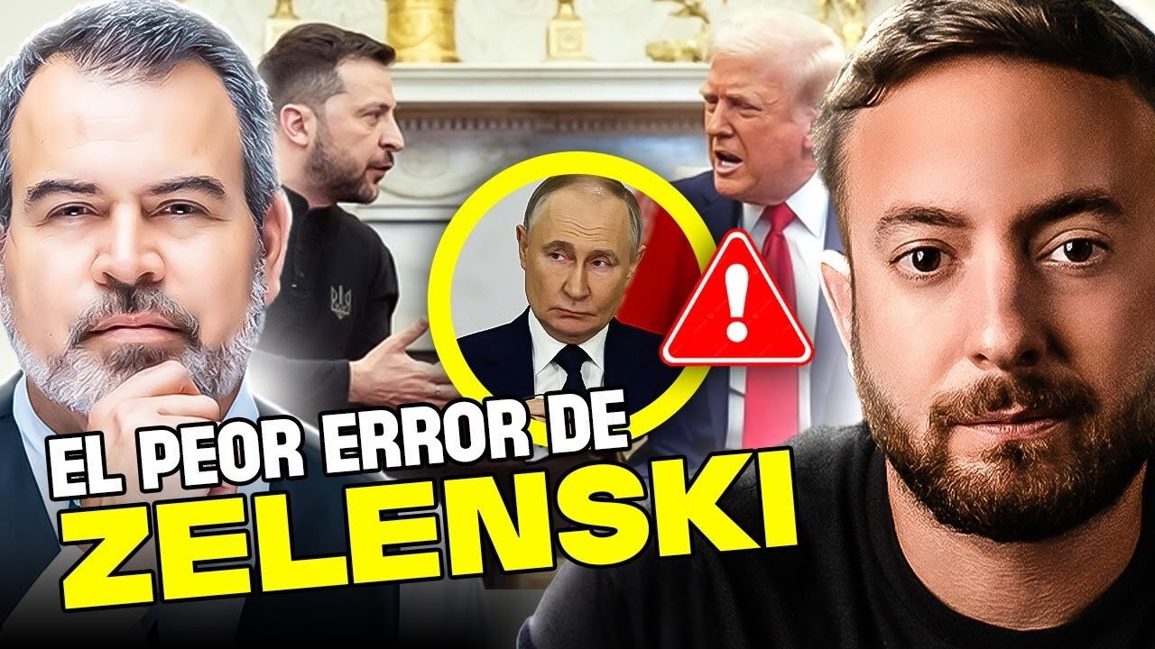 🚨 El terrible error de Zelensky ante TRUMP