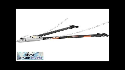 VEVOR Tow Bar 5500 lbs Towing Capacity with Chains Powder-Coating Alloy Steel Review