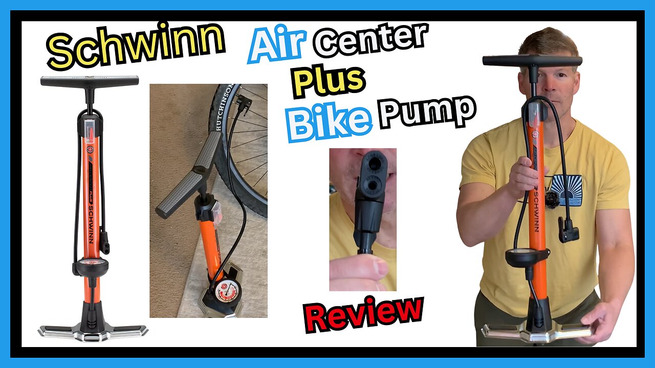 Schwinn Air Center Plus Bike Pump Review With Demonstration