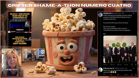 Grifter Shame-A-Thon Numero Cuatro | LIVE TODAY Oct. 19th, 2025 | Reverse Speech by David Oates | Anton LaVey, Julie Green, James Gilliand, Elena Danaan @ 6pm CT / 7pm ET!