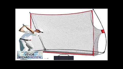 VEVOR 7.8x7ft Golf Practice Hitting Net Indoor Personal Driving Range Training Review