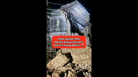 Bakit Nakakasira ang lindol sa Bogo Cebu kaysa Davao?
