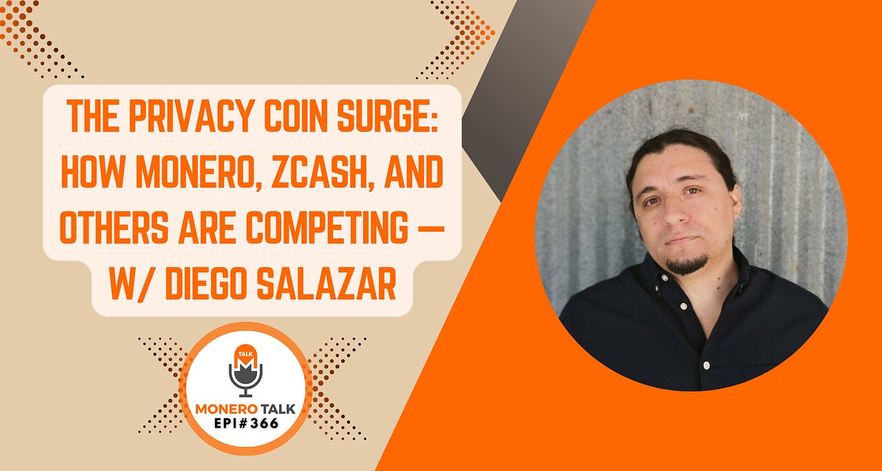 The Privacy Coin Surge: How Monero, Zcash, and Others Are Competing — w/ Diego Salazar