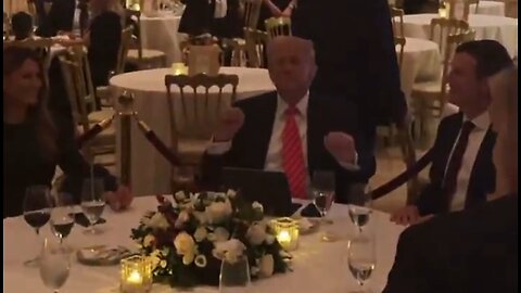 President Trump's Christmas Eve dinner tonight at Mar-a-Lago