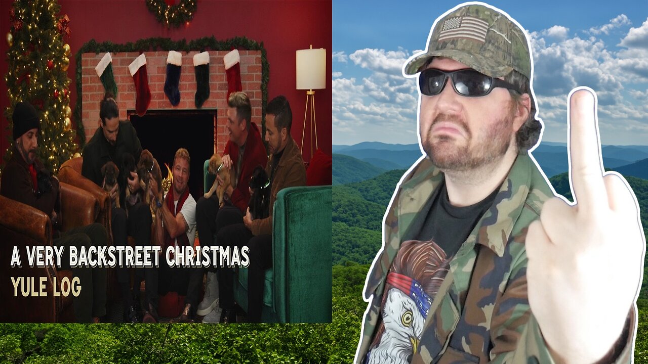 Backstreet Boys - A Very Backstreet Christmas (Full Album Yule Log) - Reaction! (BBT)