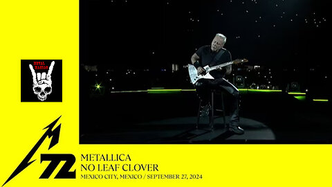 Metallica - No Leaf Clover (Mexico City, Mexico - September 27 2024)