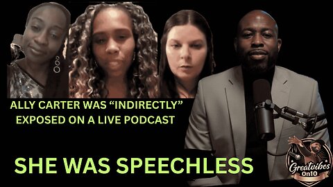 P2 ALLY CARTER WAS "INDIRECTLY" EXPOSED LIVE THAT LEFT HER SPEECHLESS