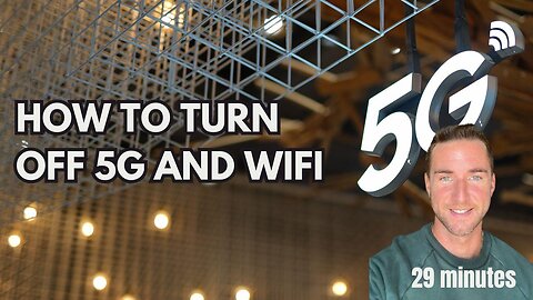 How to turn off 5g, ai, and wifi.