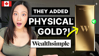 Wealthsimple now lets you buy PHYSICAL GOLD… Here’s what you need to know