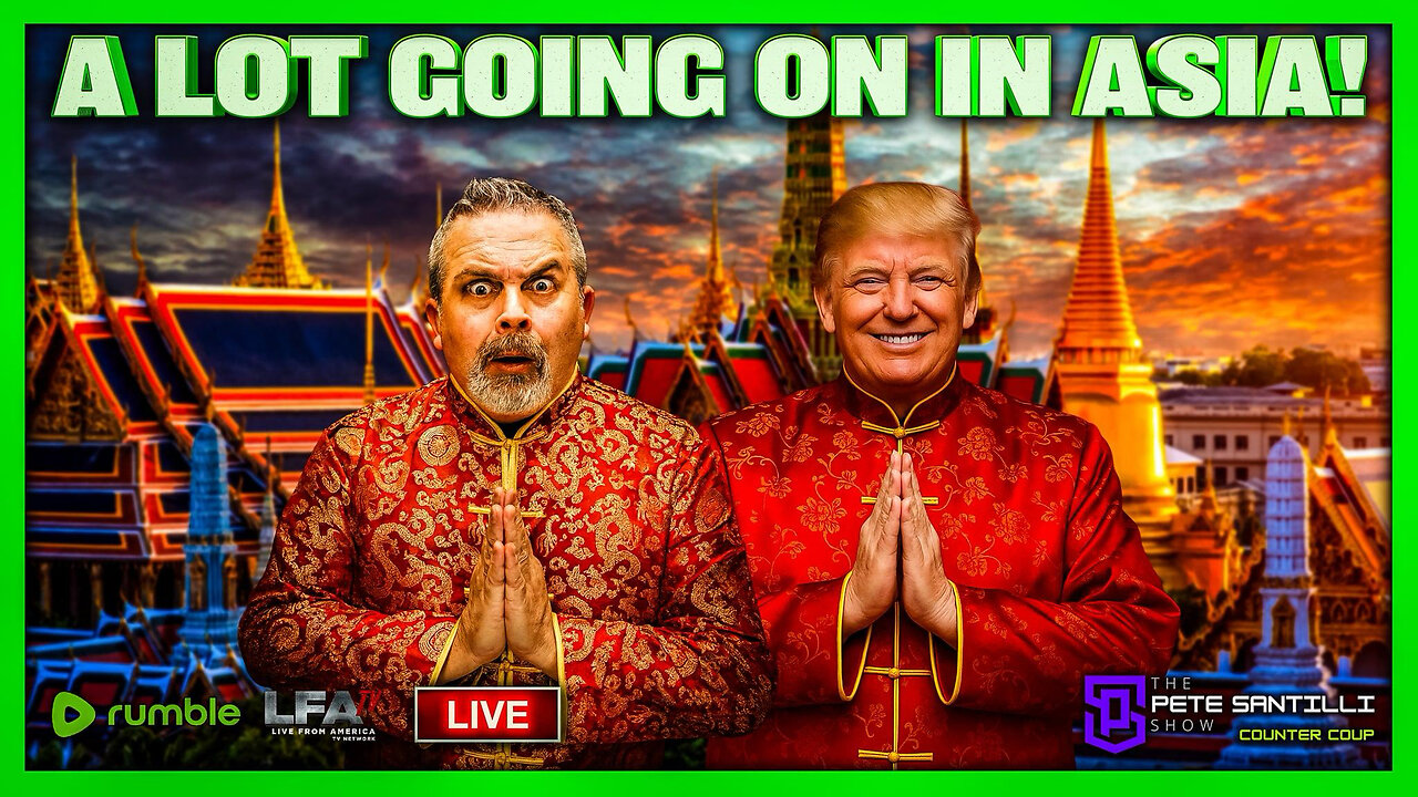 A Lot Going On In Asia: Trump Announces 4 New Deals On Trade & RARE EARTHS [EP 4779]