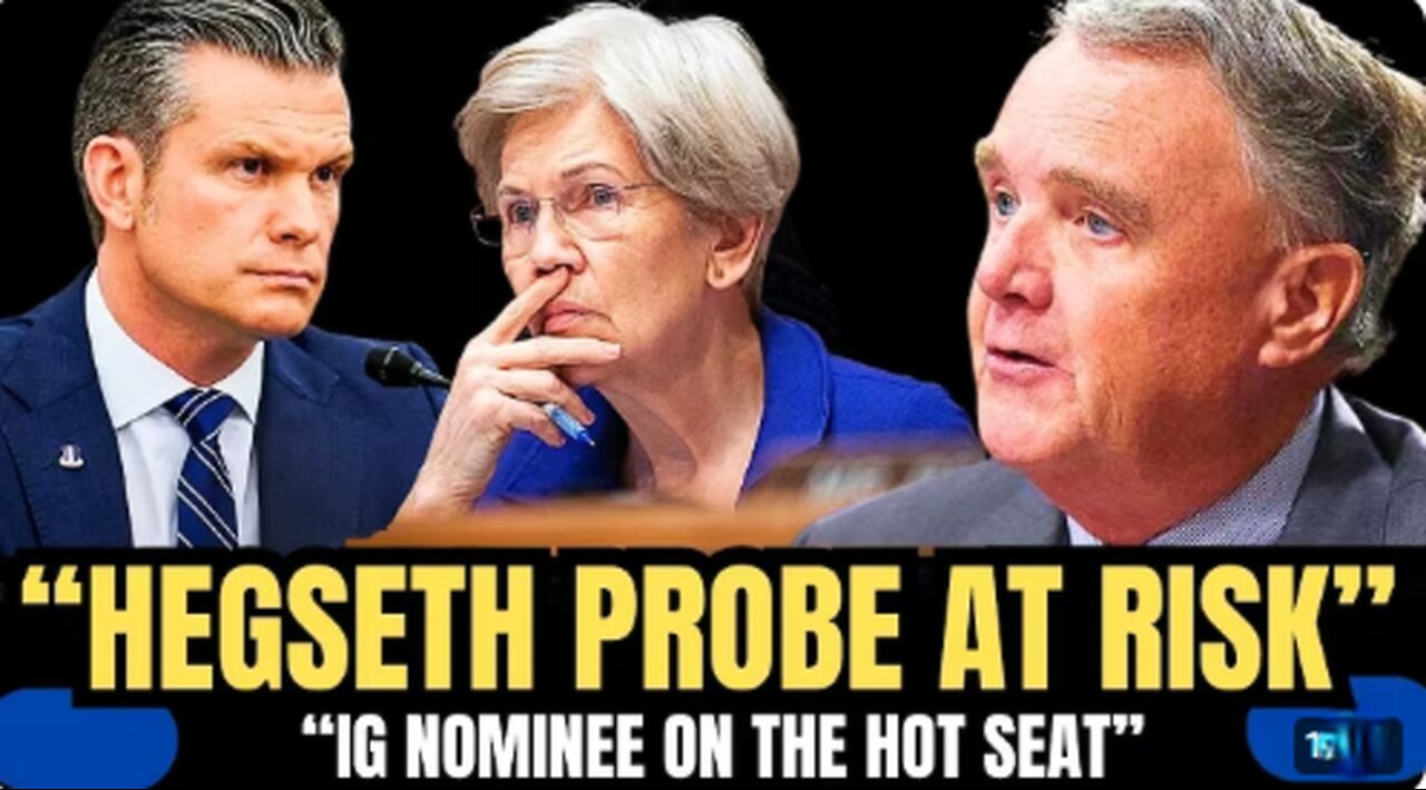 Hegseth Investigation at Risk: Warren Demands IG Stand Up to Interference