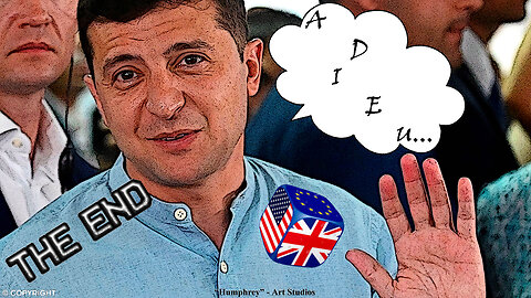 “SIAMO ARRIVATI ALLA FINE -🛑TRAGICA E ORMAI QUASI INEVITABILE- DI 🎪VOLODYMYR ZELENSKY?!...🎪” =IL DECADENTE SPETTACOLO PROSEGUE NELLA 🐵REPUBBLICA DELLE BANANE...🍌=